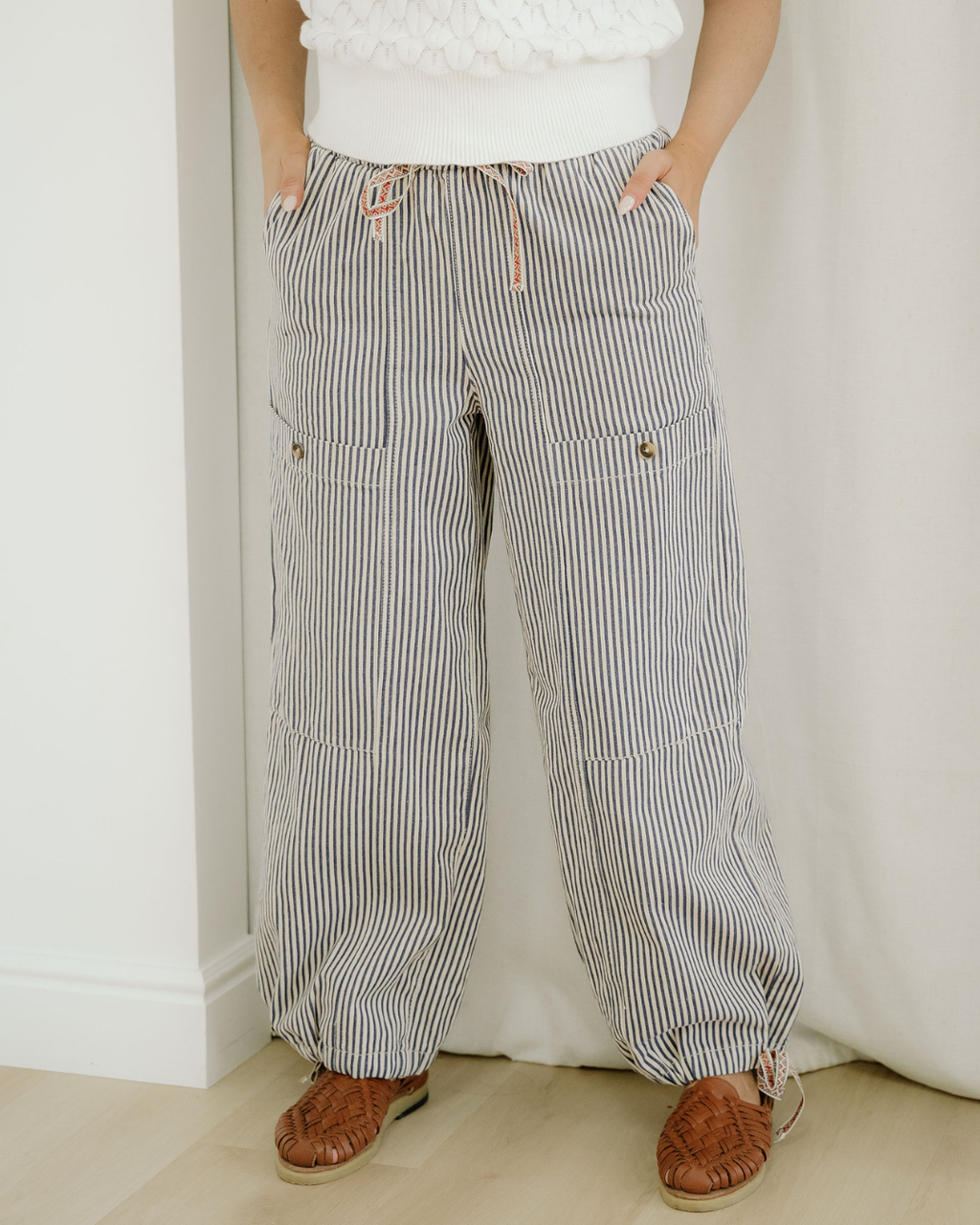 Collins Drawstring Elastic Waist Pants