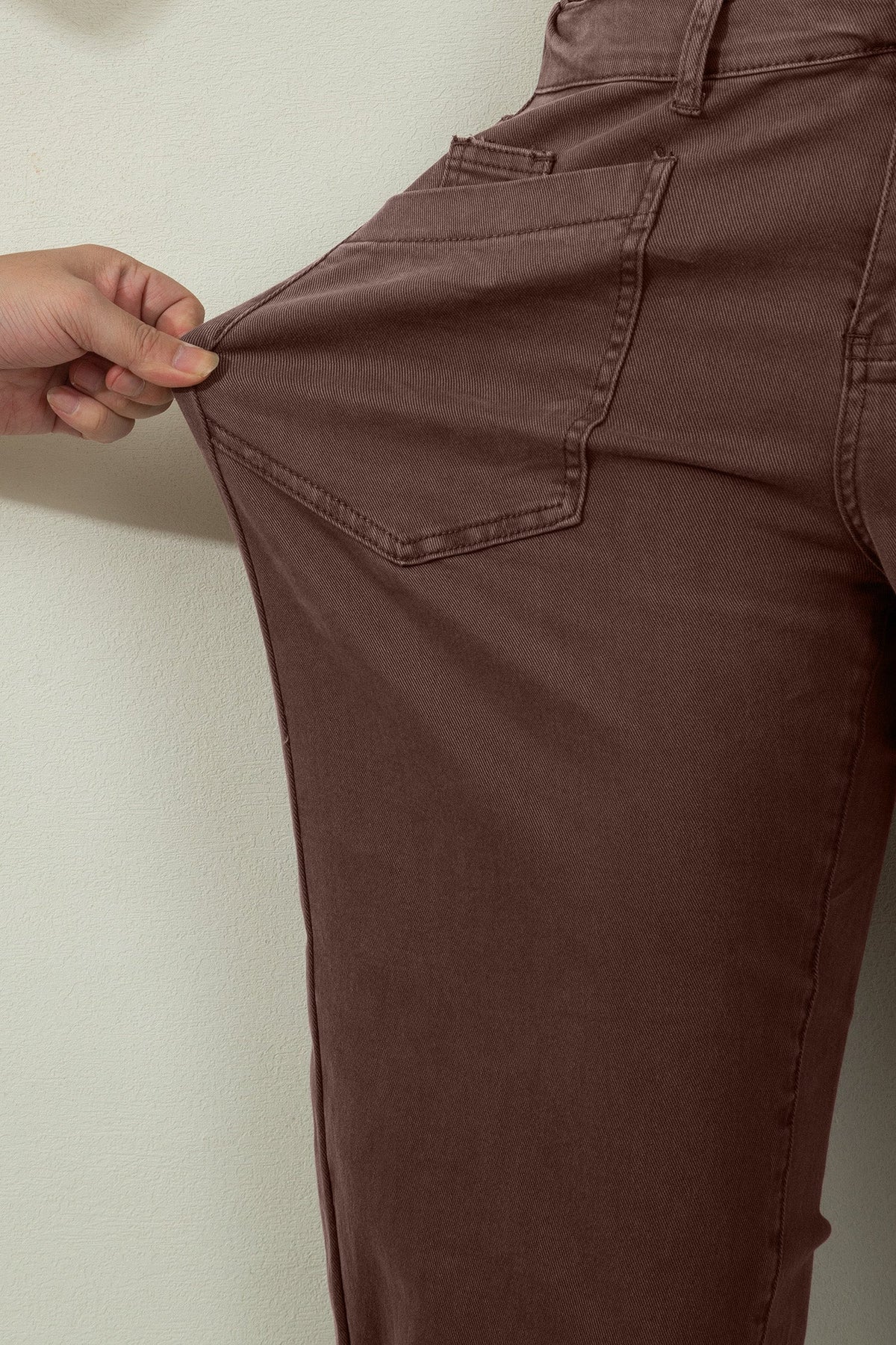 Briar Square Patch Pocket Ankle-length Barrel Jeans