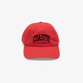 Coastie Dad Hat - Coral Red