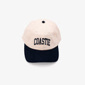 Coastie Ultrasuede Snapback Hat - Navy/White